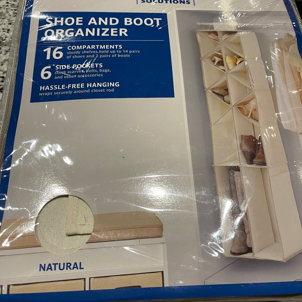 Real Simple Shoe and Boot organizer.